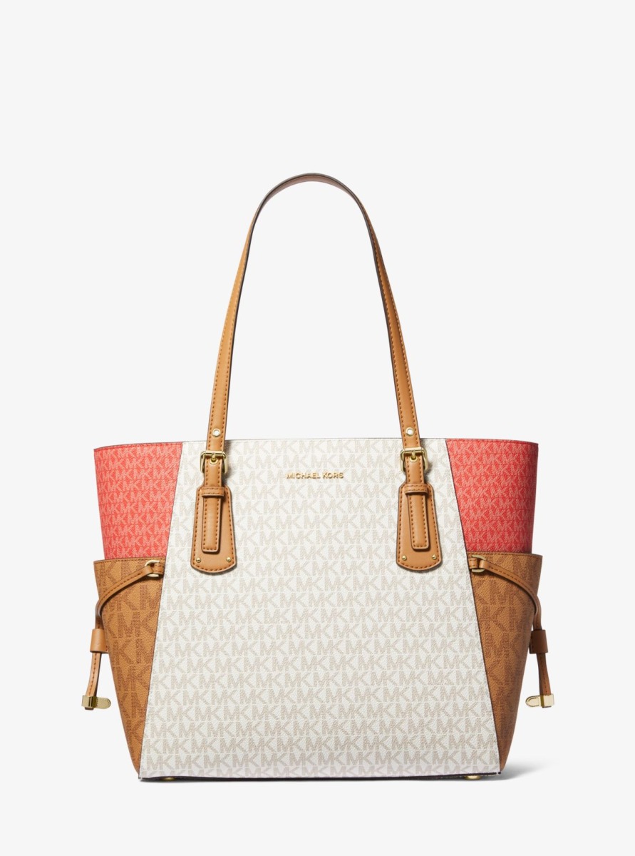 Tote Bag in Coral for Women by Michael Kors GOOFASH