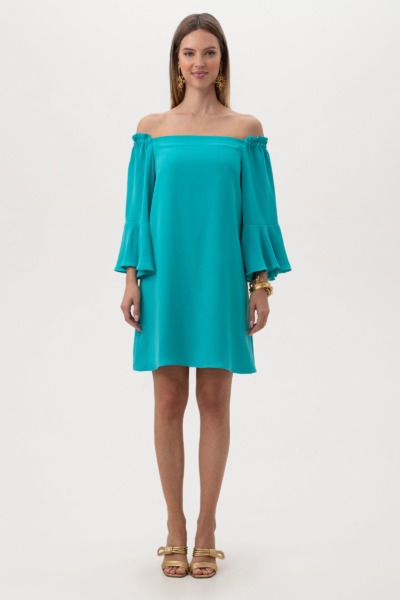 Trina Turk - Women's Dress Turquoise GOOFASH