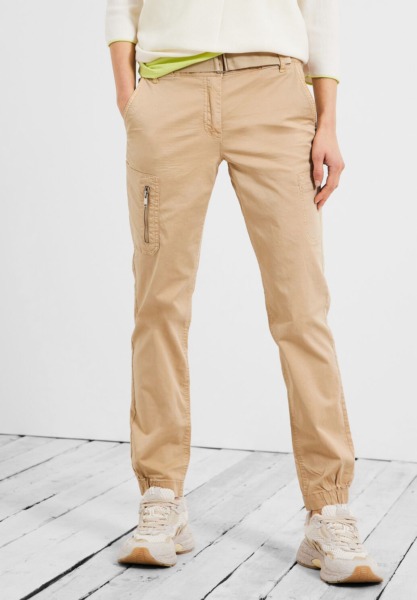 Trousers Beige Woman - Cecil GOOFASH