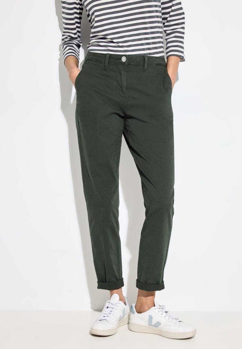 Trousers Green for Woman by Cecil GOOFASH