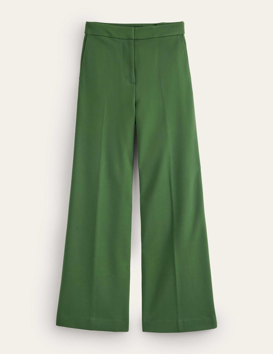 Trousers Green for Women by Boden GOOFASH