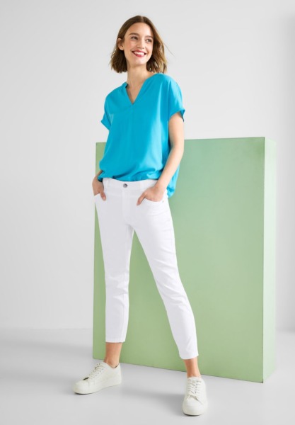 Trousers White for Woman at Street One GOOFASH