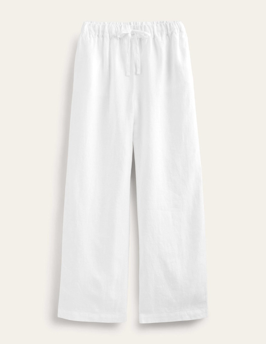 Trousers in White Boden Woman GOOFASH