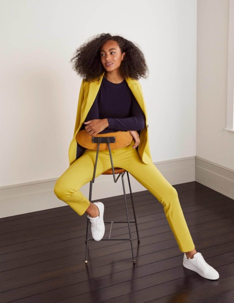 Trousers in Yellow at Boden GOOFASH