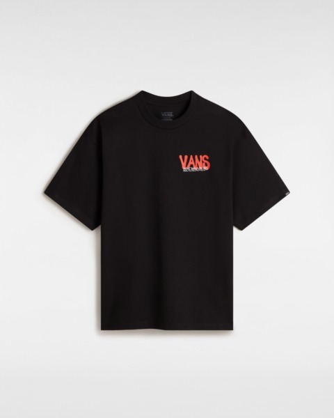Vans - Black T-Shirt Man GOOFASH