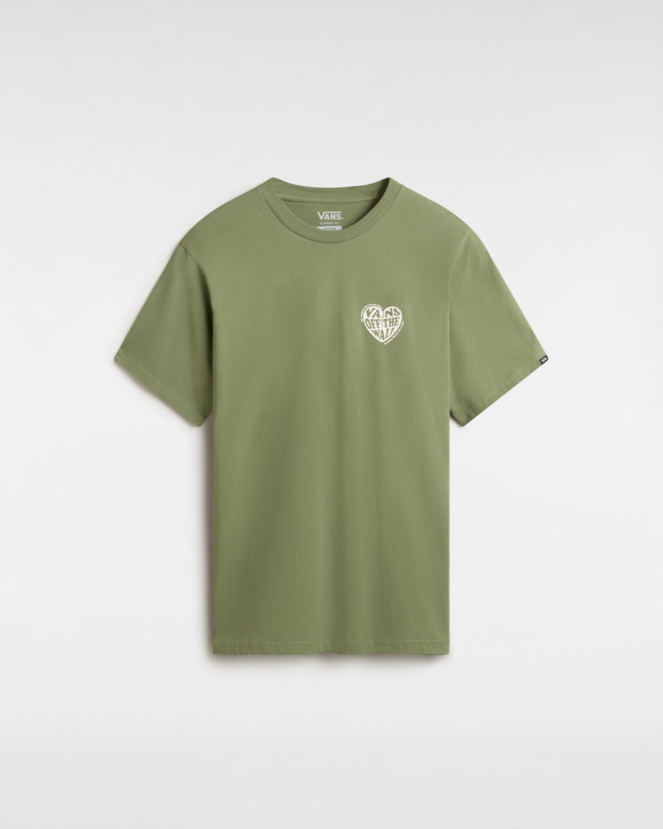 Vans Green Man T-Shirt GOOFASH