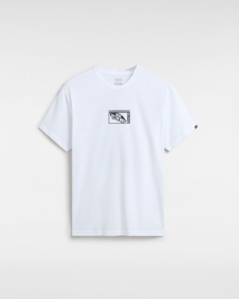 Vans - Men T-Shirt White GOOFASH