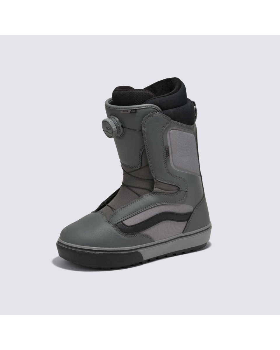 Vans - Mens Snowboard Boots - Grey GOOFASH
