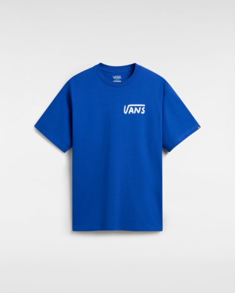 Vans - T-Shirt Blue Gents GOOFASH