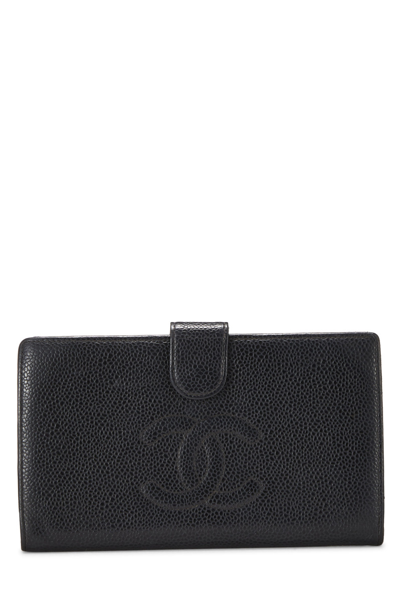 WGACA Black Wallet from Chanel GOOFASH