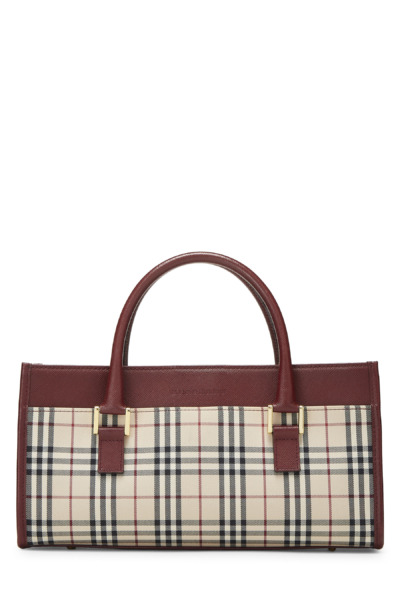 WGACA - Burgundy Women Handbag Burberry GOOFASH