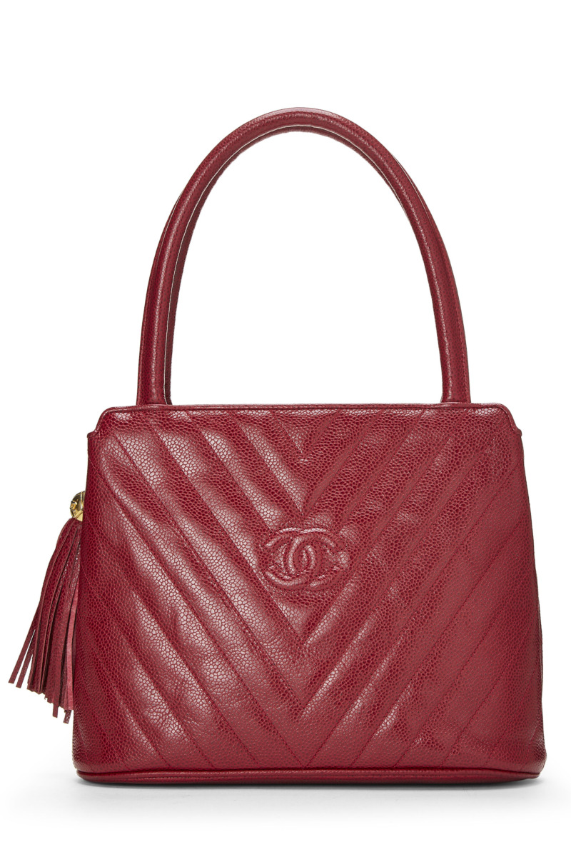 WGACA Red Handbag Chanel Woman GOOFASH