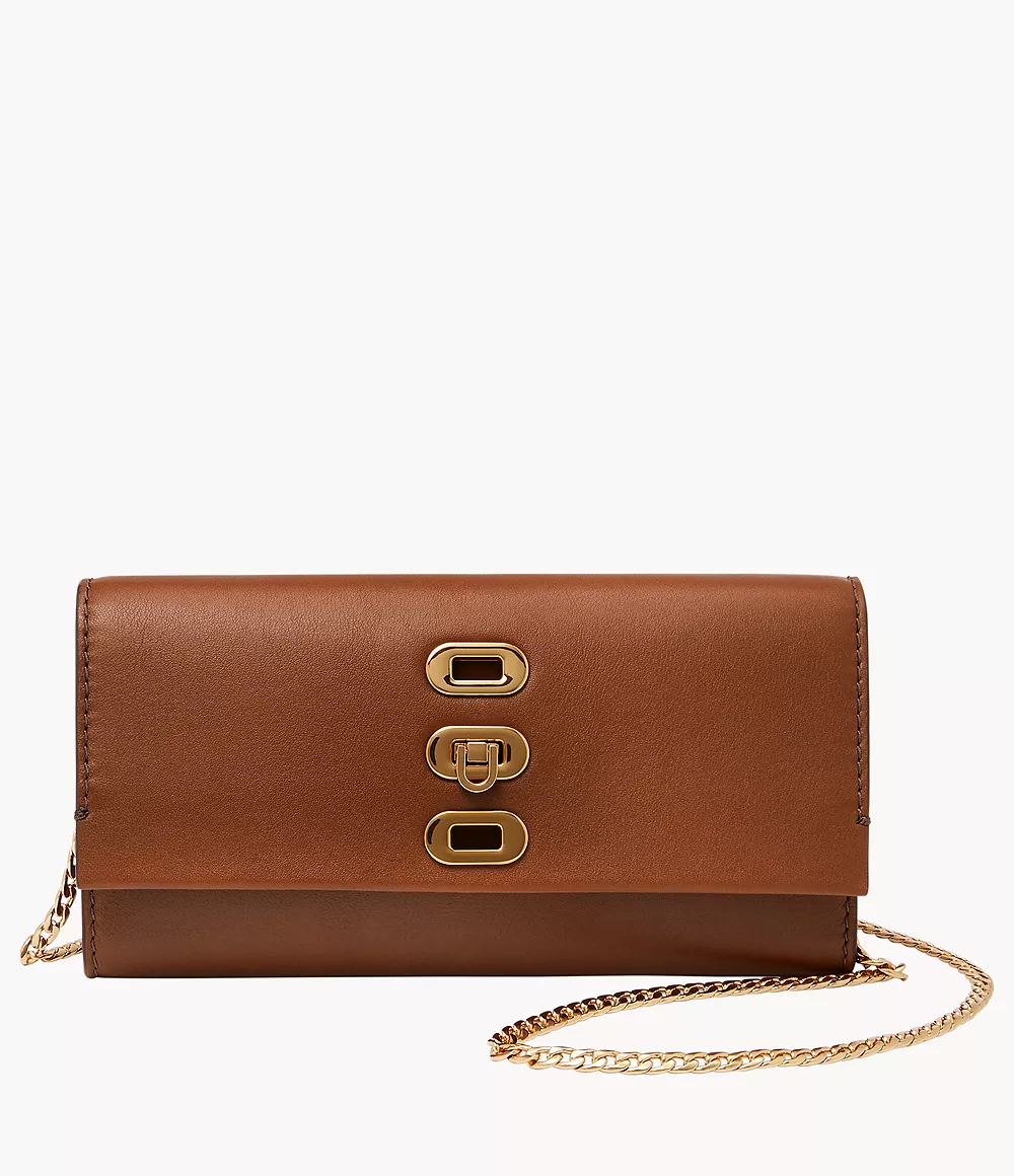 Wallet Brown - Fossil GOOFASH