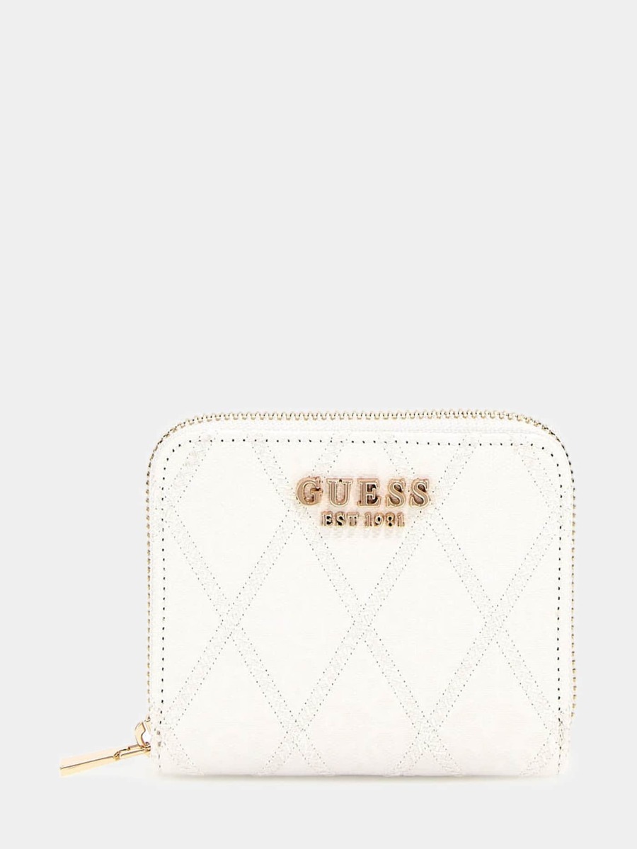 Wallet in White Guess GOOFASH