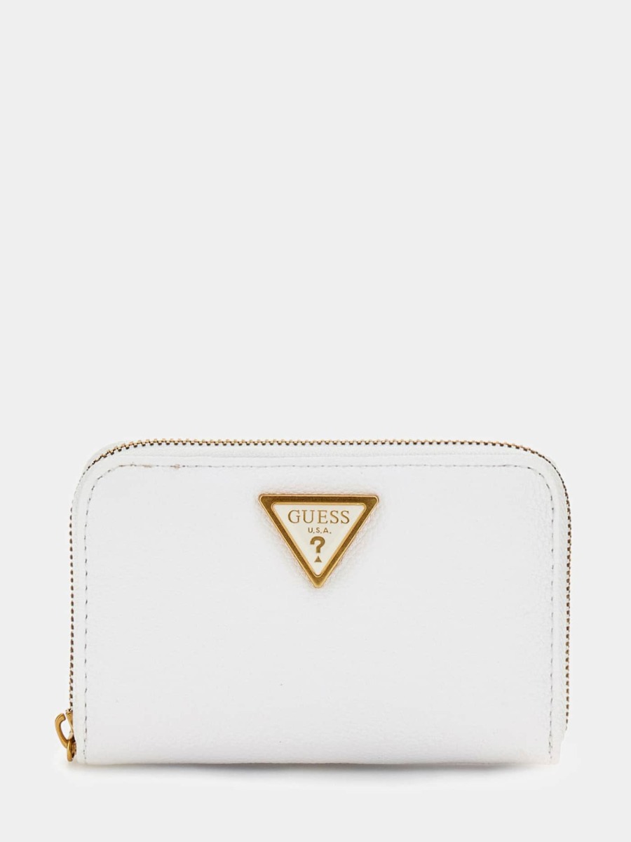 Wallet in White for Women by Guess GOOFASH