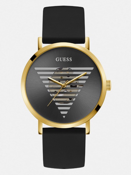 Watch in Black - Guess GOOFASH