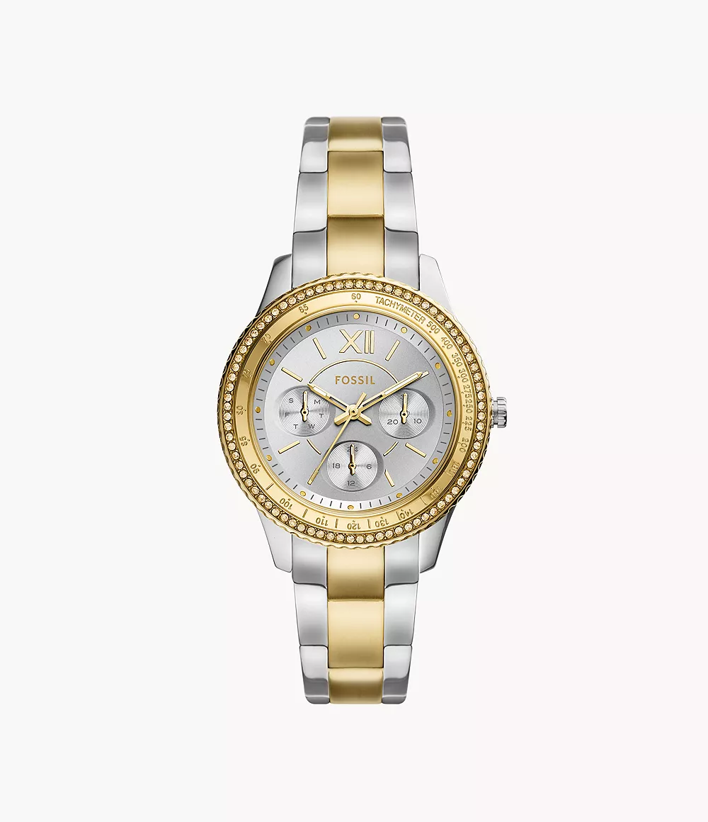 Watch in Gold Fossil GOOFASH