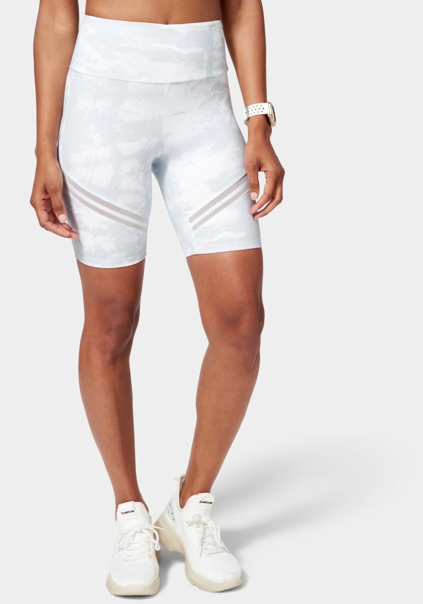 White - Biker Shorts - Bebe - Woman GOOFASH