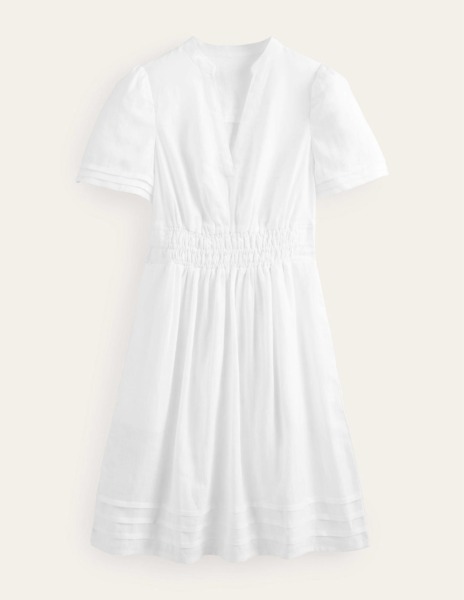 White Mini Dress - Women - Boden GOOFASH