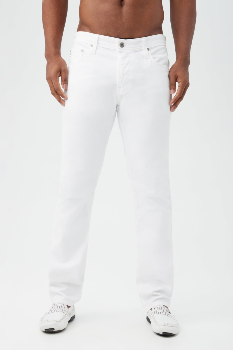 White Slim Jeans at Trina Turk GOOFASH