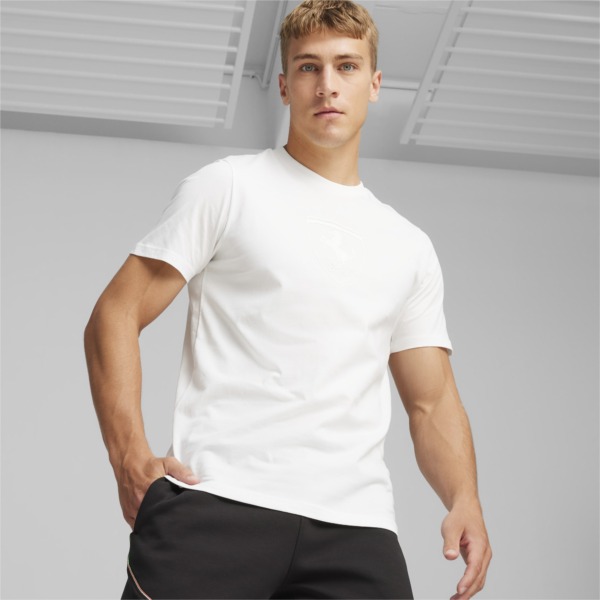 White T-Shirt for Man from Puma GOOFASH