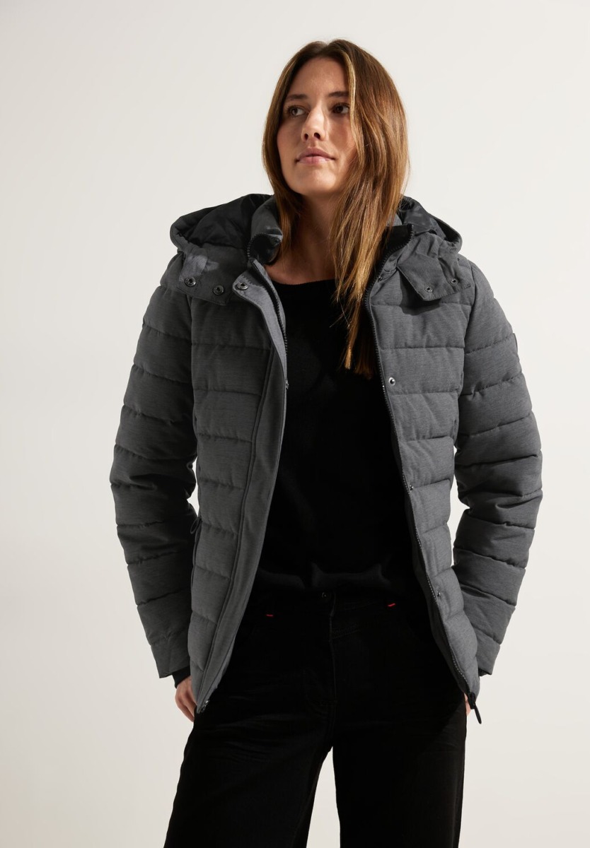 Winter Jacket in Grey for Woman at Cecil GOOFASH
