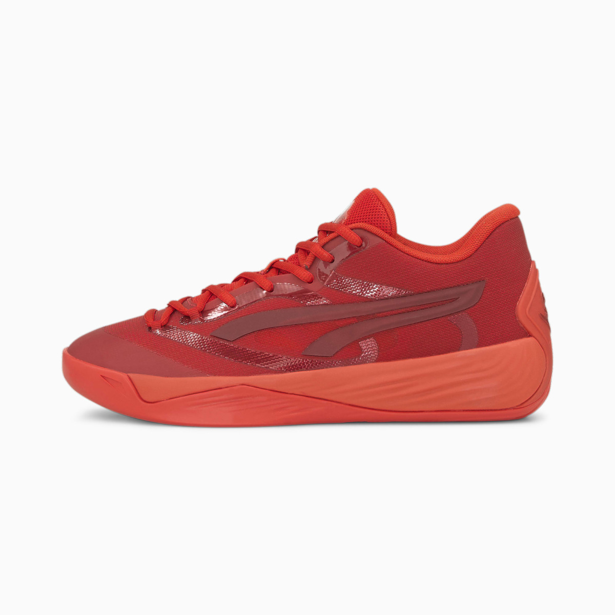 Woman Basketball Shoes in Red from Puma GOOFASH