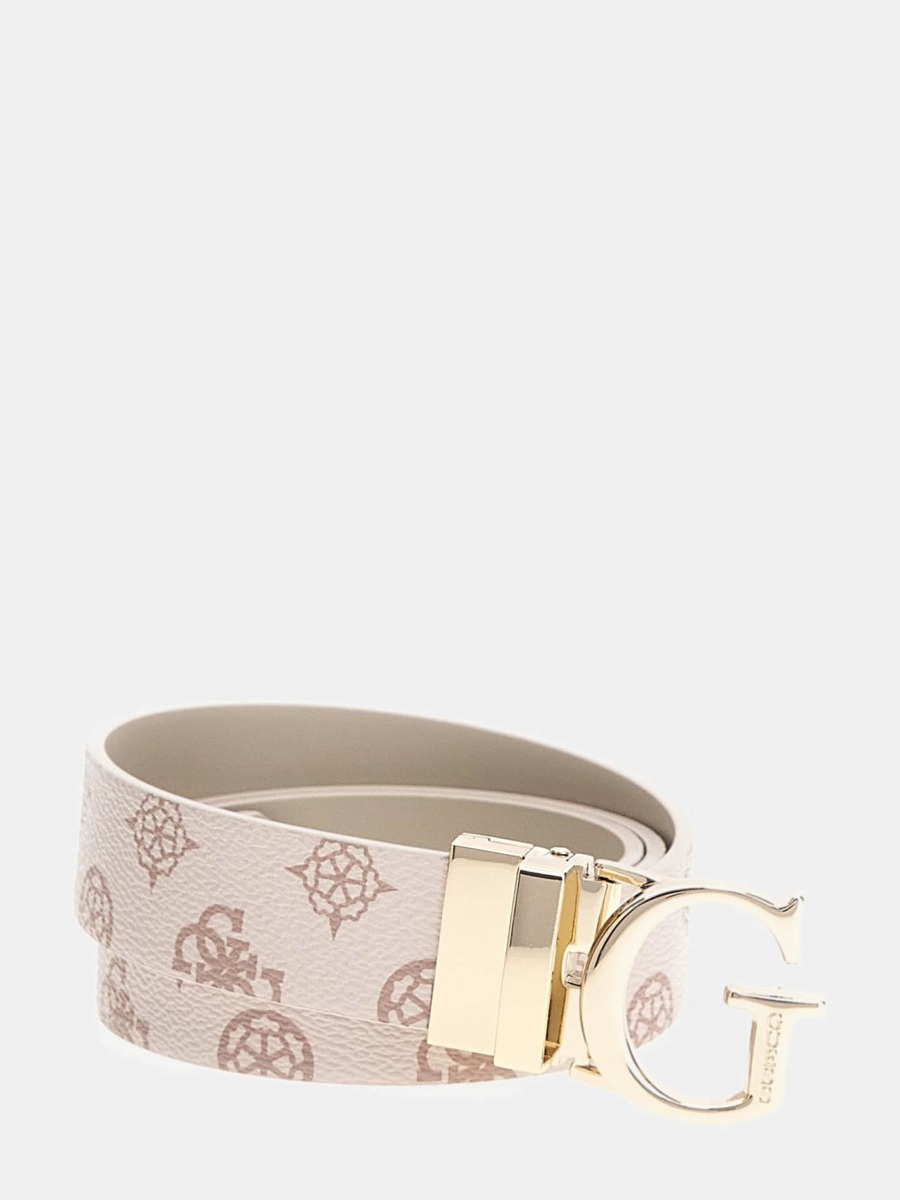Woman Belt Pink from Guess GOOFASH