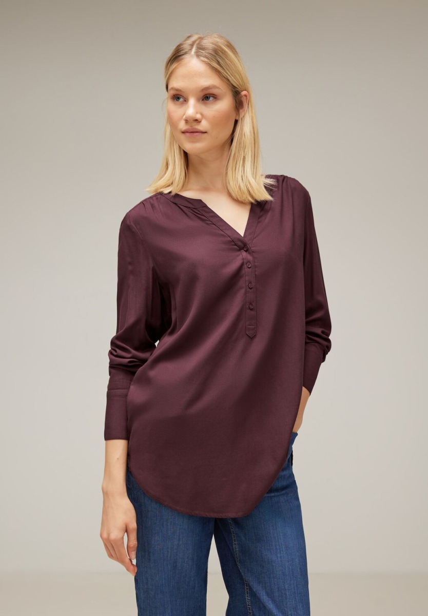 Woman Blouse Brown by Street One GOOFASH