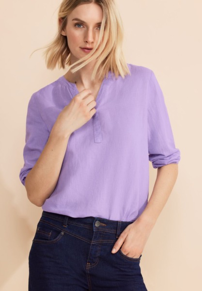 Woman Blouse in Purple by Street One GOOFASH