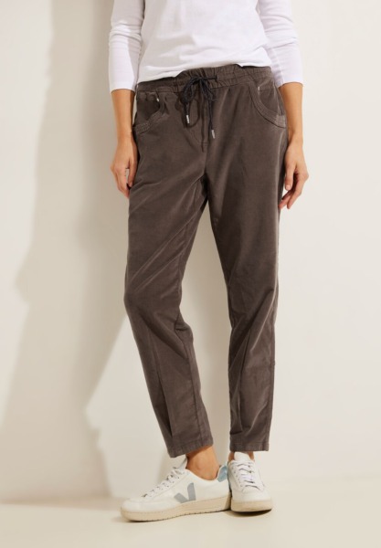 Woman Brown - Trousers - Cecil GOOFASH