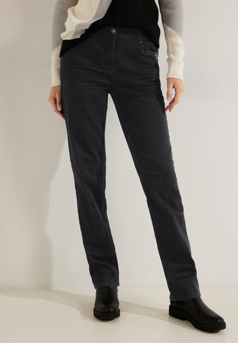 Woman Jeans Black - Cecil GOOFASH