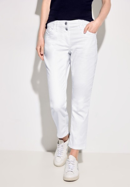Woman Jeans White by Cecil GOOFASH