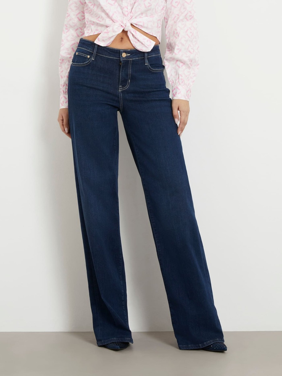 Woman Jeans in Blue from Guess GOOFASH