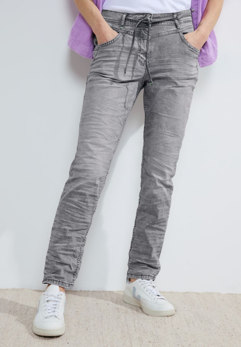 Woman Jeans in Grey - Cecil GOOFASH