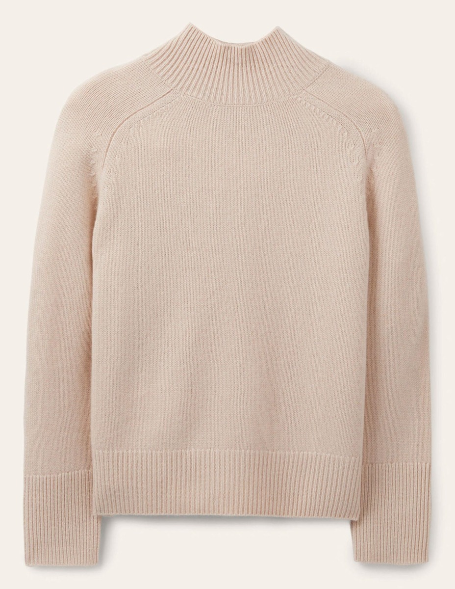 Woman Jumper in Ivory Boden GOOFASH