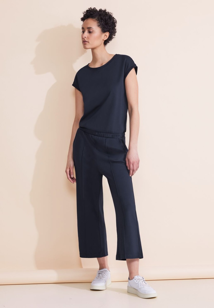 Woman Jumpsuit in Blue Street One GOOFASH