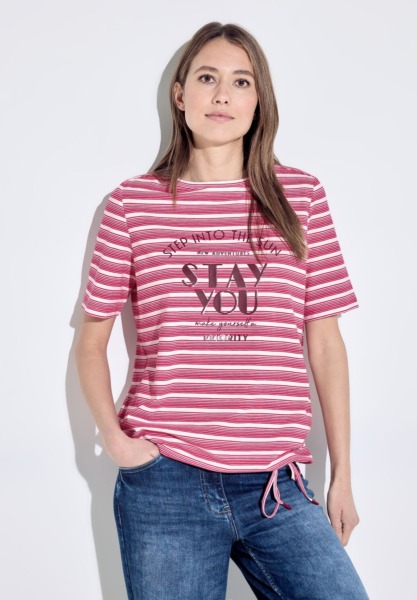 Woman Pink T-Shirt by Cecil GOOFASH