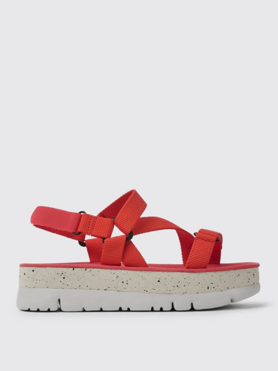 Woman Sandals - Red - Giglio GOOFASH