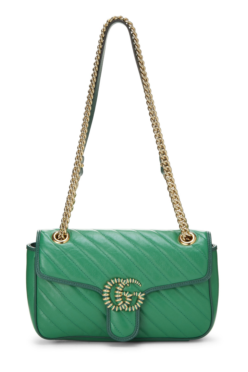Woman Shoulder Bag Green Gucci - WGACA GOOFASH