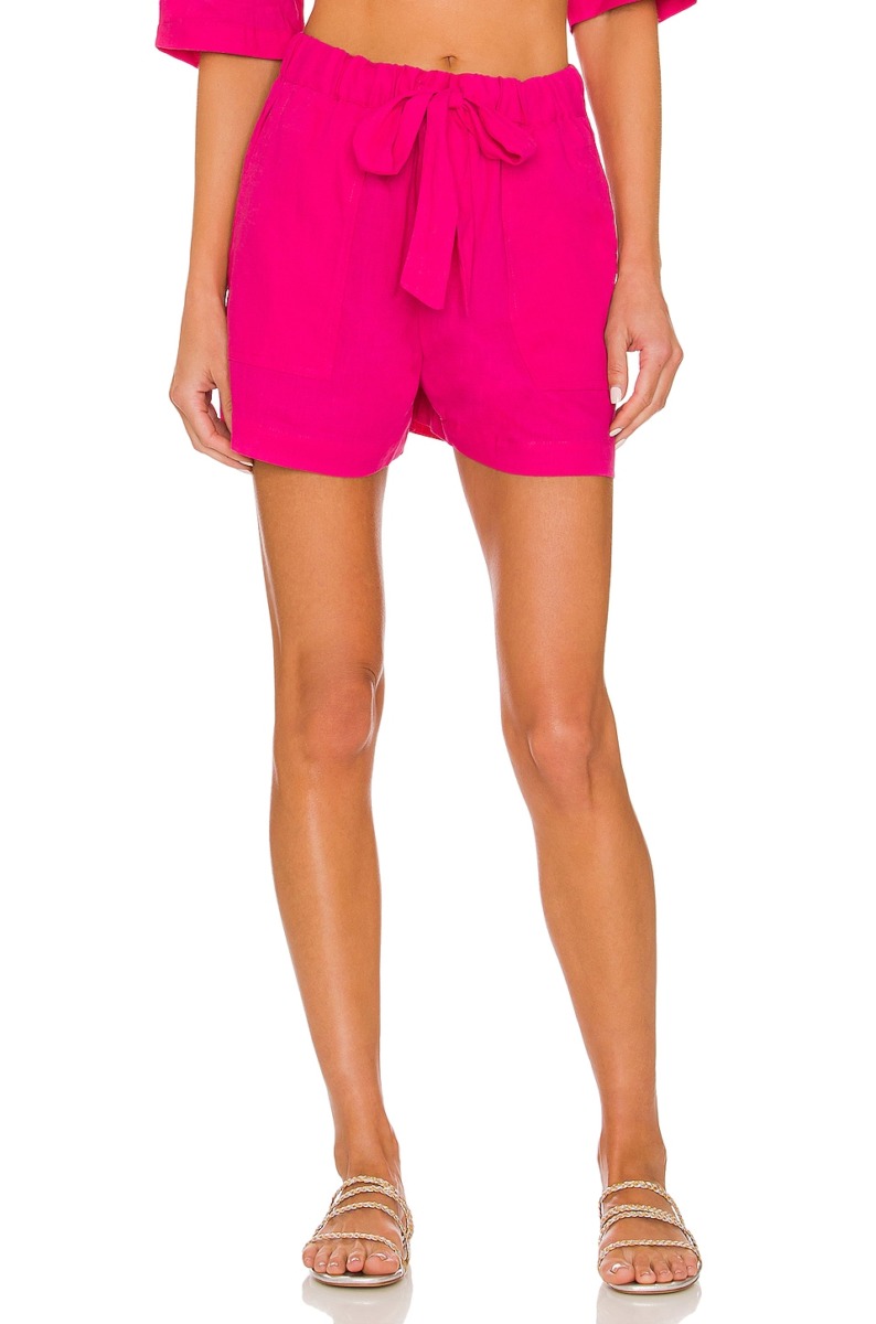 Woman Summer Shorts in Pink by Revolve GOOFASH