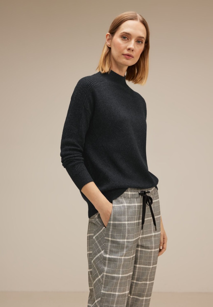Woman Sweater - Grey - Street One GOOFASH