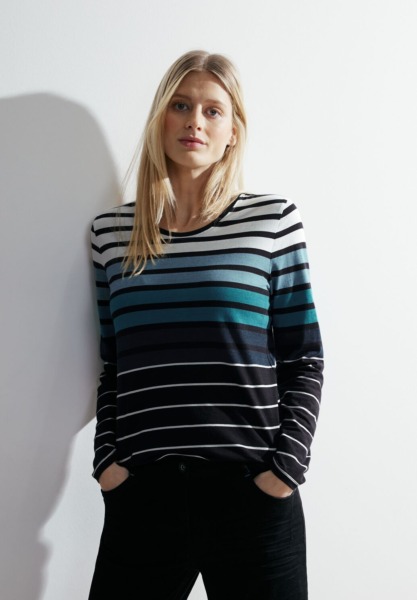 Woman Sweater in Blue from Cecil GOOFASH