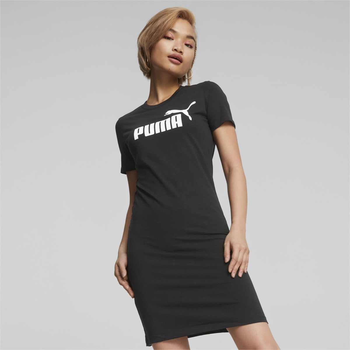 Woman T-Shirt Black Puma GOOFASH
