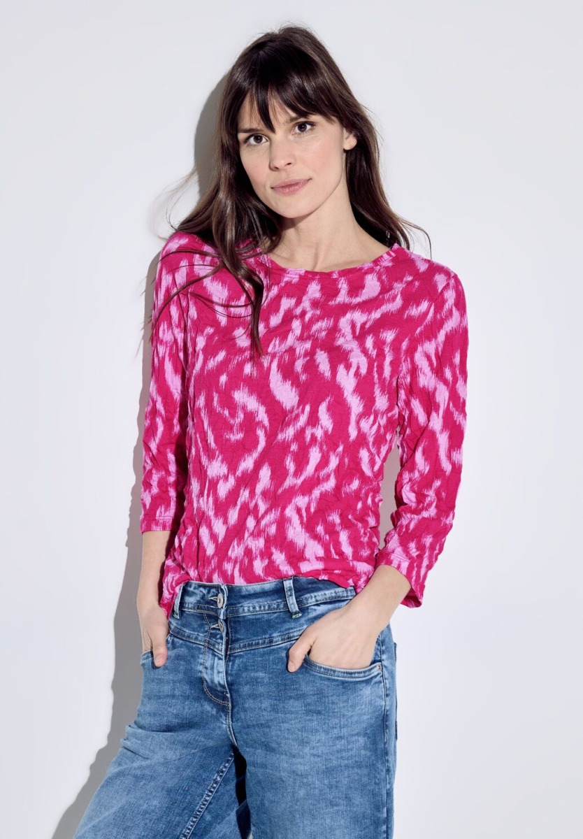Woman T-Shirt Pink from Cecil GOOFASH