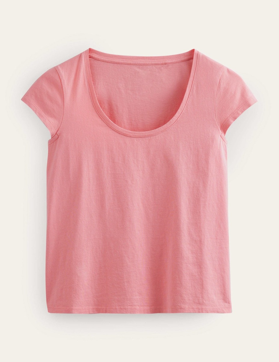 Woman T-Shirt in Apricot Boden GOOFASH