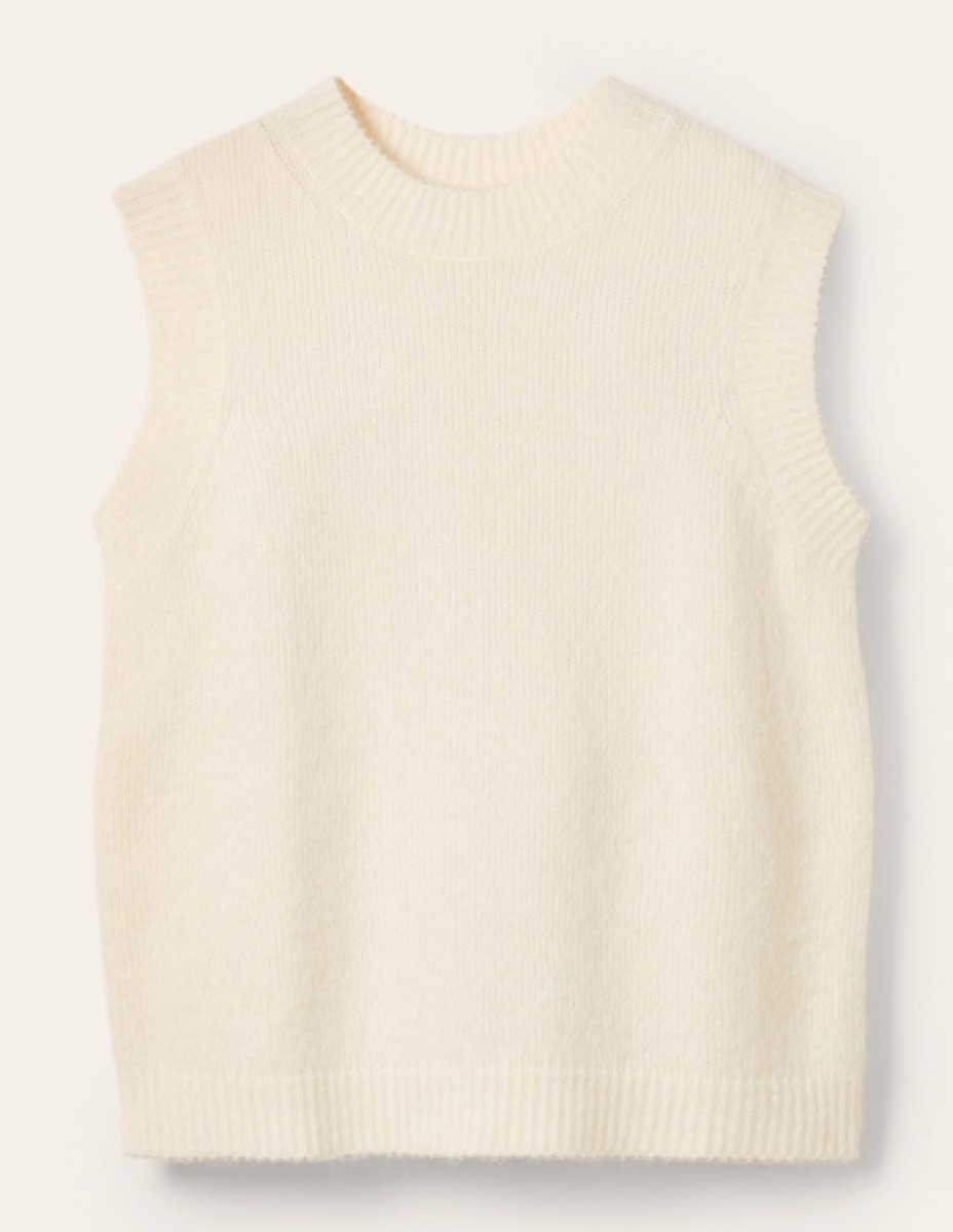 Woman Tank Top in Ivory from Boden GOOFASH