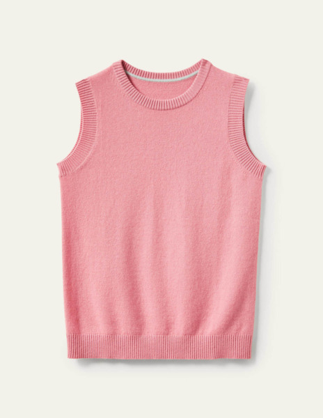 Woman Tank Top in Pink by Boden GOOFASH