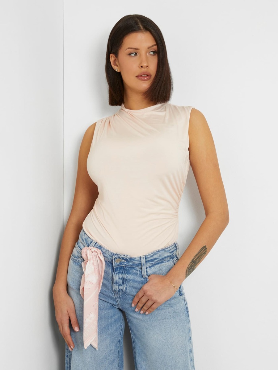 Woman Top Pink from Guess GOOFASH