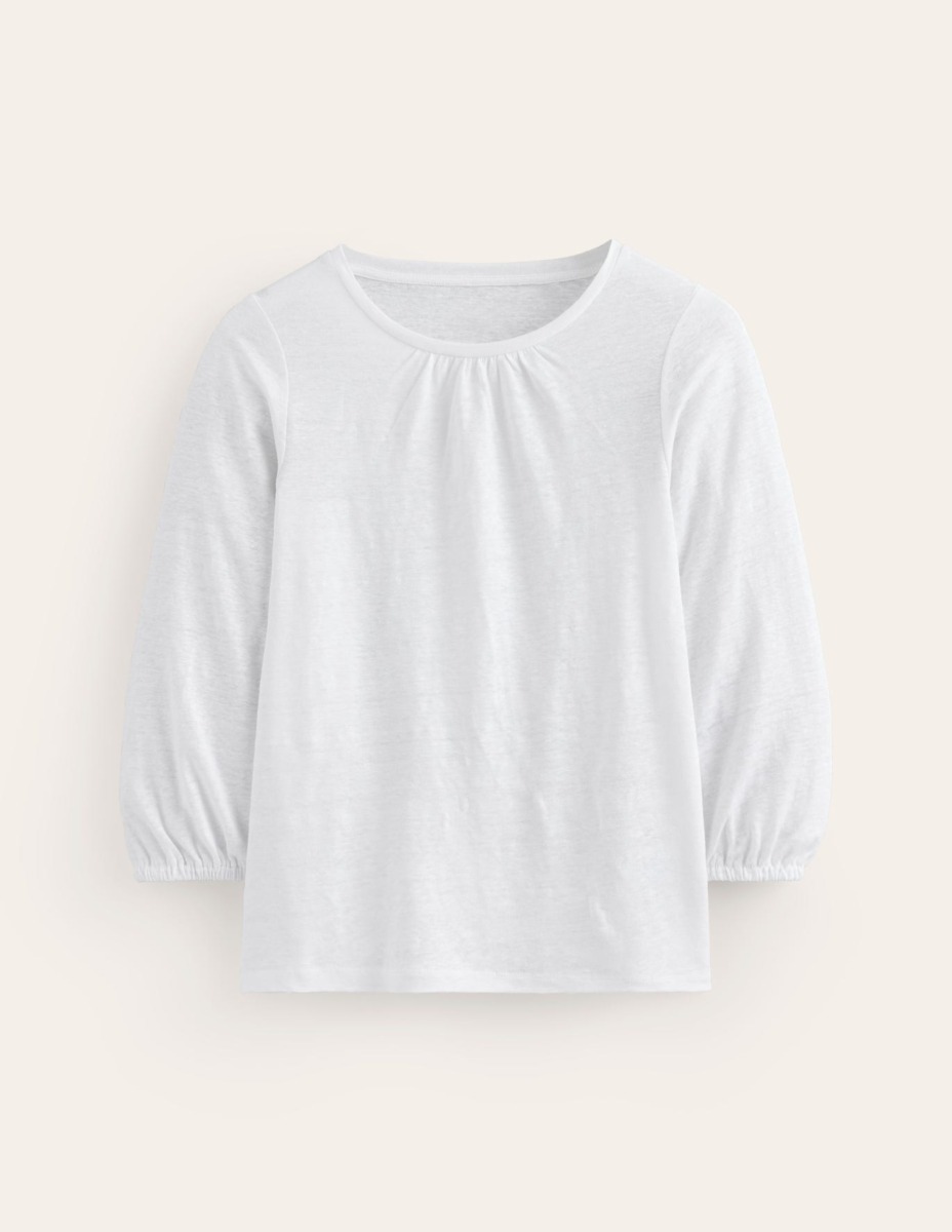 Woman Top White from Boden GOOFASH